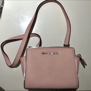Micheal Kors Saffiano Leather Mini Bag